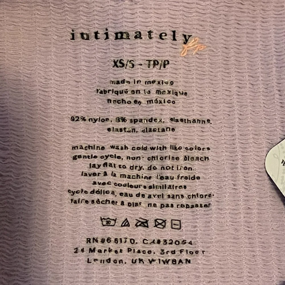 Intimately by Free People Mmkay Seamless Tank Top  XS/S - Picture 5 of 5